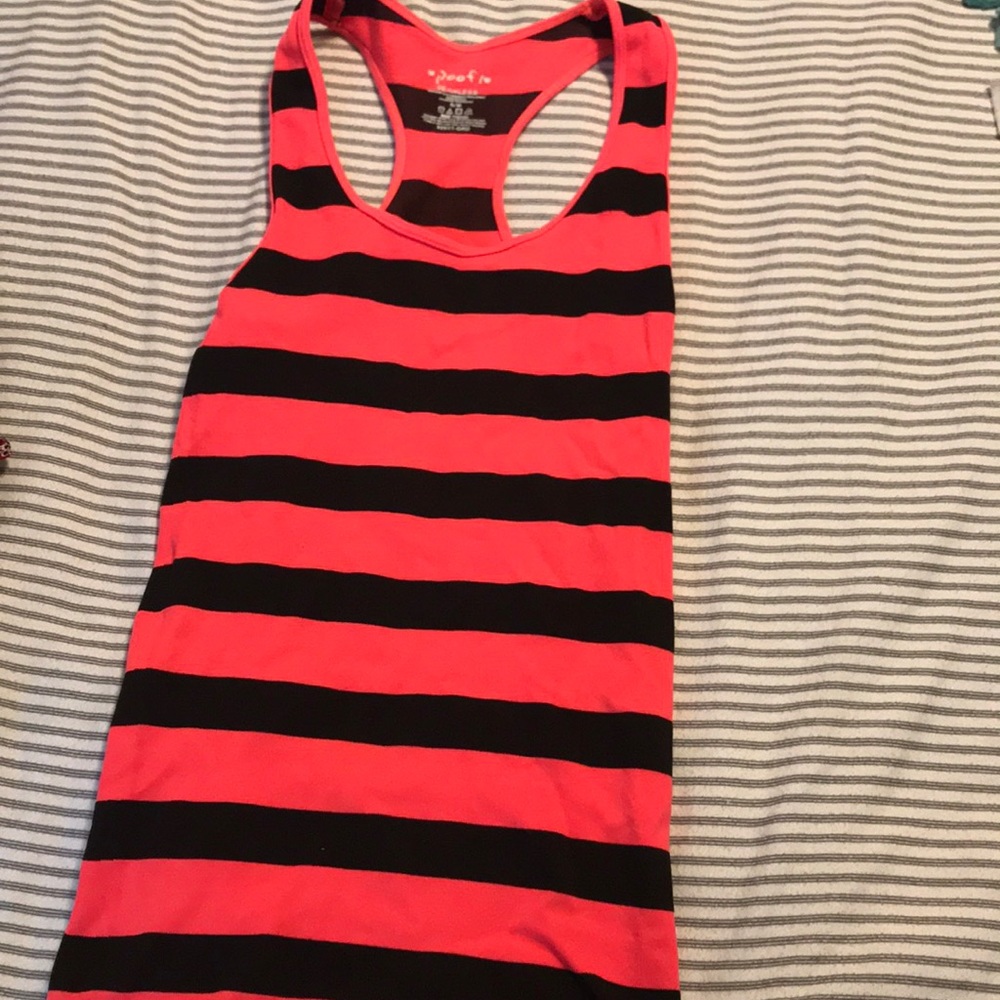Stripped tank top